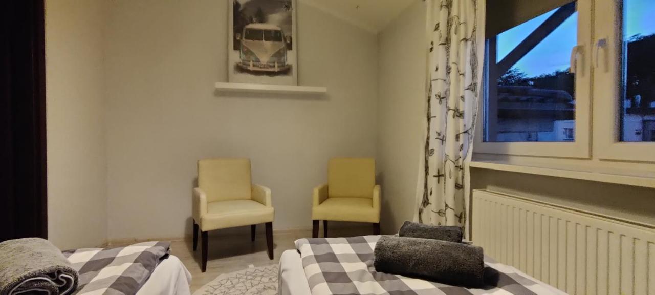 Apartament Lesna Z Tarasem 그디니아 외부 사진