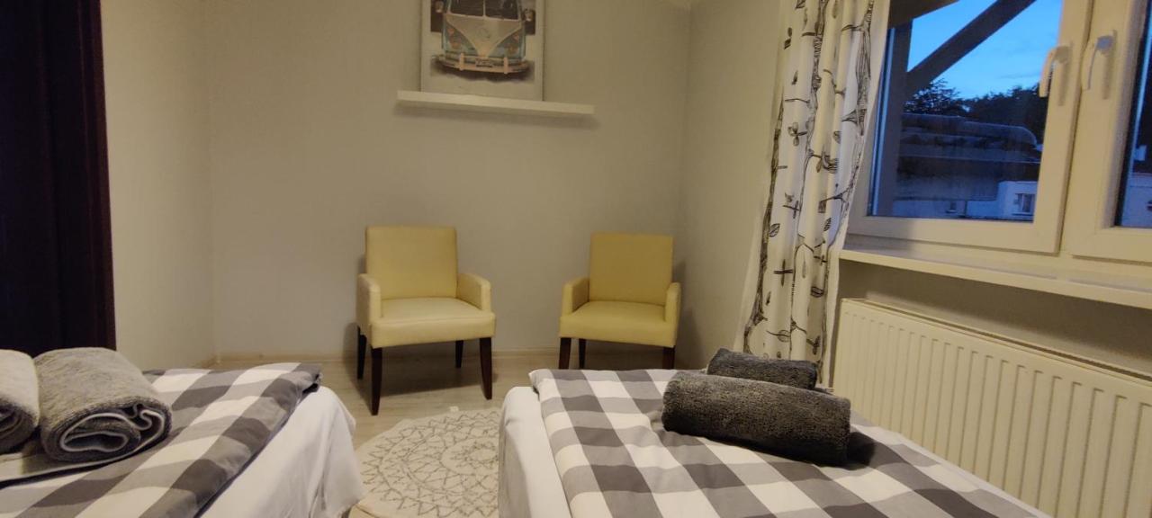 Apartament Lesna Z Tarasem 그디니아 외부 사진